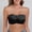 A1_Black, variant on VISALY Women's Lace Strapless Bandeau Bra Padded Wireless Anti-Slip Tube Top Bra High Support Lace Comfortable Breathable Bra Non-Slip Seamless Convertible Bralette Sleeveless Bralettes Black L