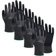 thumbnail image 1 of Guantes de Seguridad VentDepot GlovesBlack 4 Pares M Nitrilo HPPE CE EN388 Nivel 5, 1 of 3