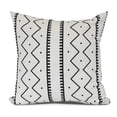 thumbnail image 2 of Simply Daisy, Mudcloth Geometric Print Outdoor Pillow, 2 of 2