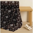 thumbnail image 4 of Soimoi Brown Cotton Voile Fabric Flower Floral Print Fabric by the Yard 42 Inch Wide, 4 of 7