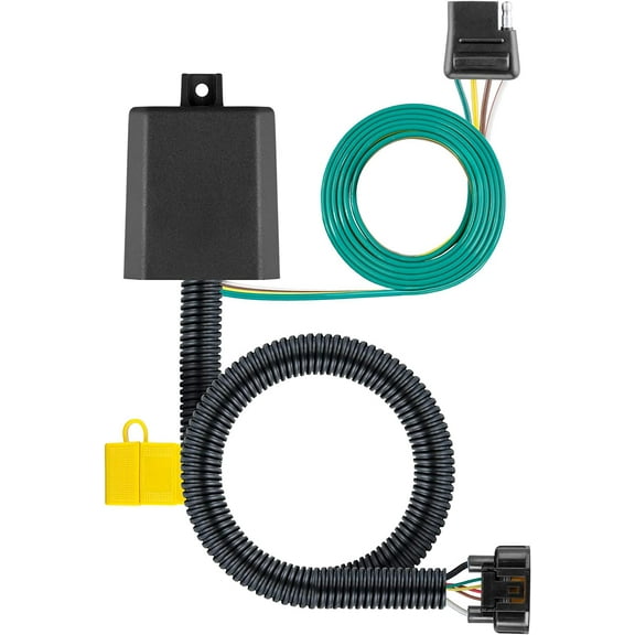 CURT 56420 Vehicle-Side Custom 4-Pin Trailer Wiring Harness, Select Hyundai Palisade, Santa Fe, Kia Telluride