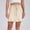 Beige-01, variant on Women Dresses Solid Color Mini Satin Skirt High Waist Drawstring Tie Flowy Casual Daily Matching Bottom