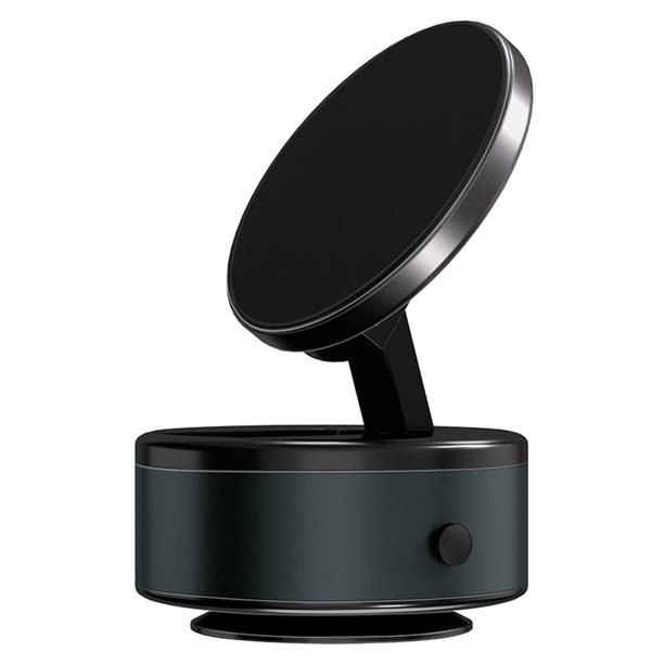 Soporte magnético para teléfono de coche: potente soporte magnético para coche con imán de hierro fundido integrado en la rejilla de ventilación, rotación de 360°, compatible con todos los