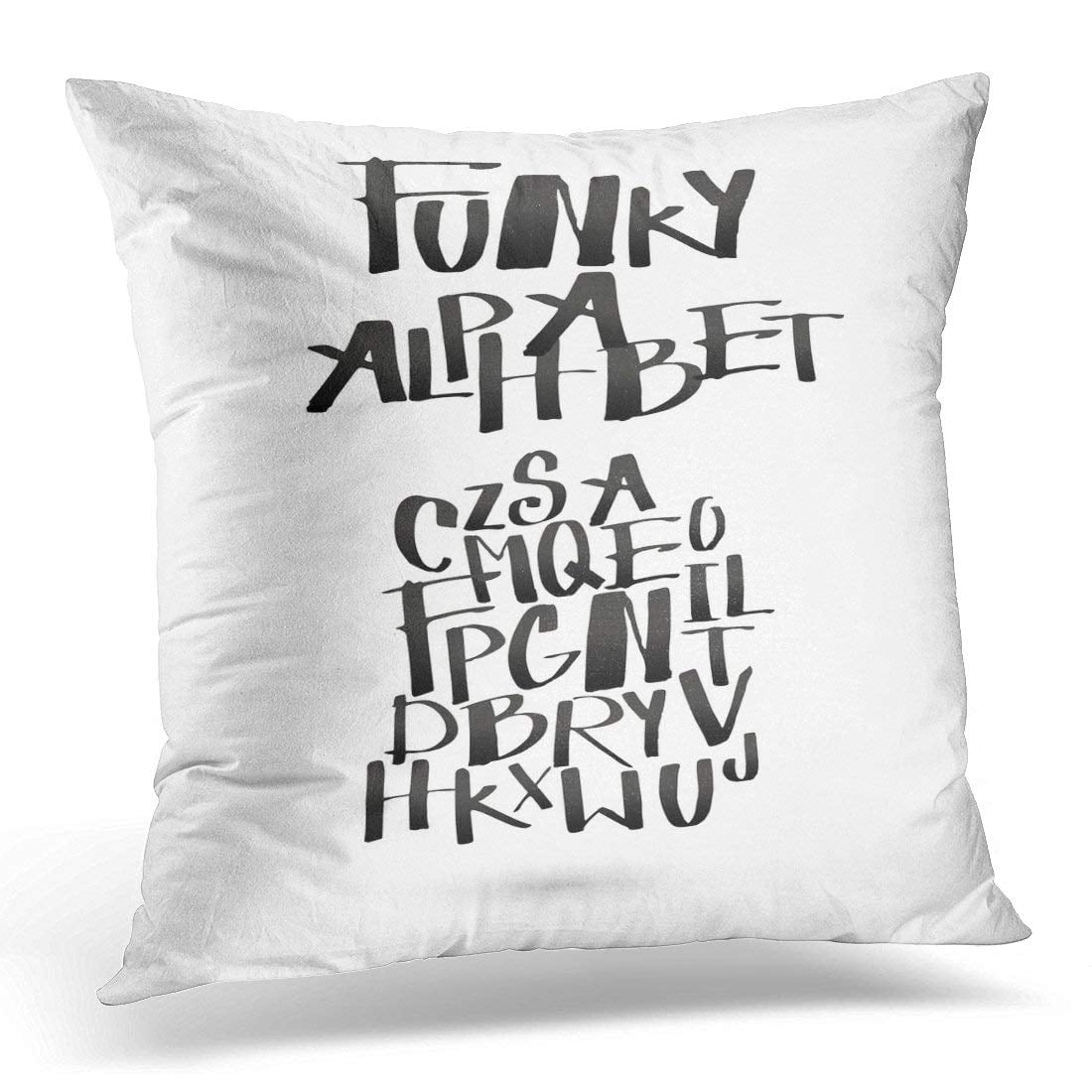 ARHOME Blue Fun Funky Alphabet for Your Design Graffiti ...