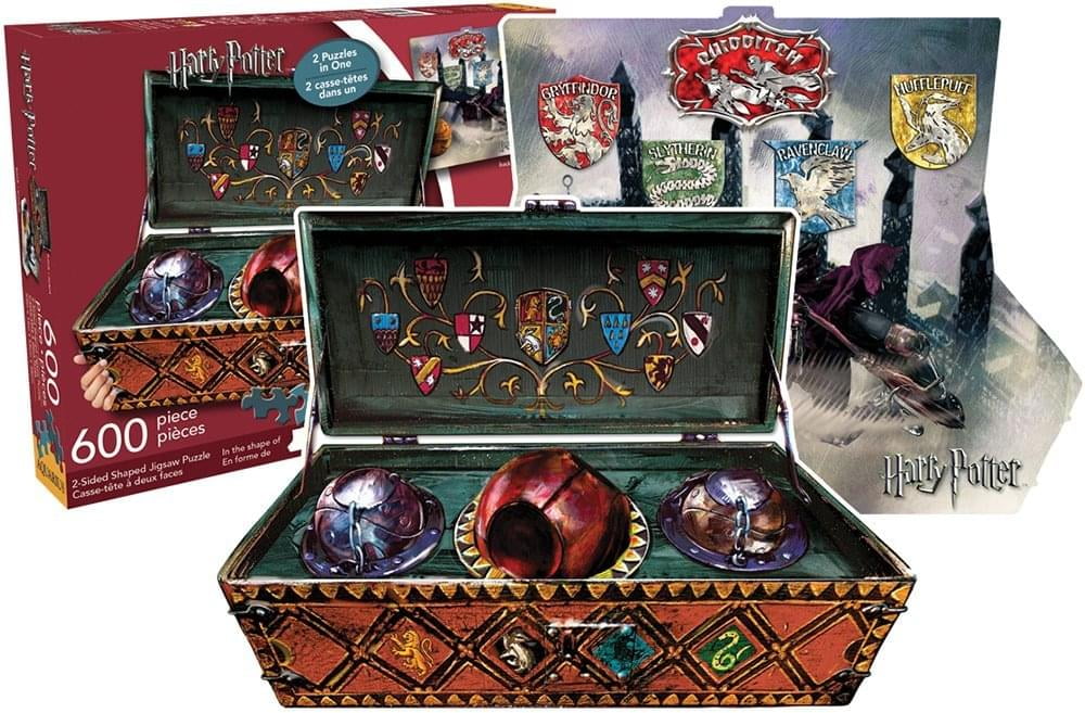 Aquarius Harry Potter Quidditch 600 Piece 2 Sided Die Cut ...