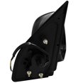 thumbnail image 3 of SCITOO Side View Mirror Passenger Right Side Mirror Fit For 2011-2016 For Mitsubishi Outlander Power Heated Foldaway Black Smooth Replacement Exterior Mirror, 3 of 4