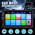 thumbnail image 2 of Double 2 DIN Car Stereo Radio, DFITO 7" HD MP5 Digital Display Touch Screen, Bluetooth MP5 Player, 2 of 9