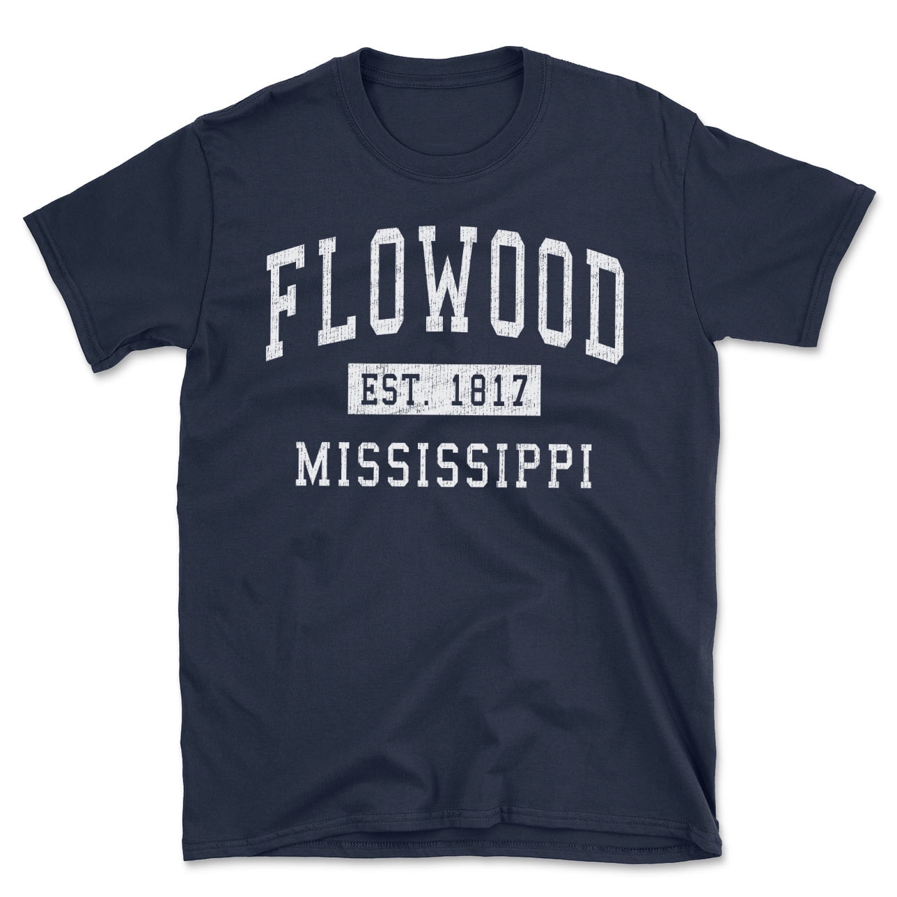 Flowood Mississippi Classic Established Men's Cotton T-Shirt - Walmart.com
