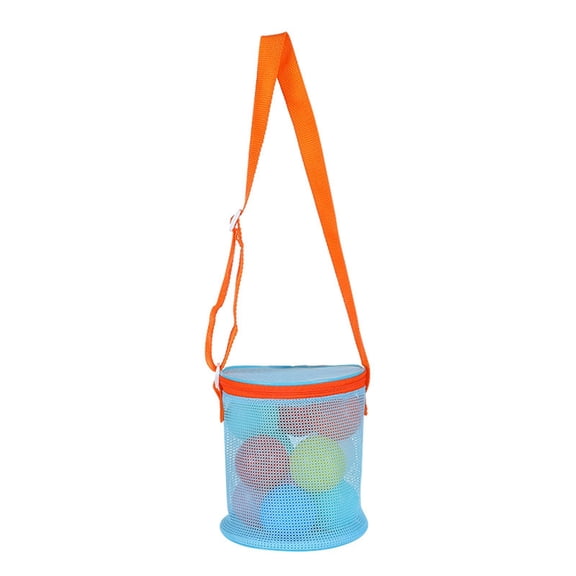 Colorful Mesh Beach Bags Portable Foldable Sea Bag With Adjustable Carrying Straps Toy Storage Bag Beach Bags