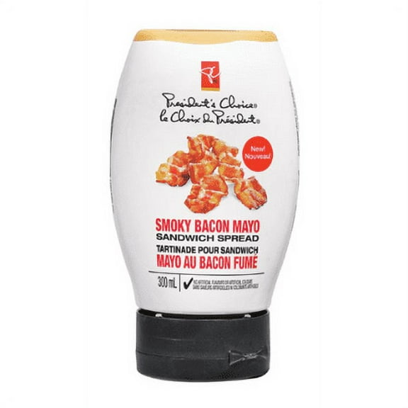 President's Choice Smoky Bacon Mayo Sandwich Spread, 300ml/10.1 fl. oz
