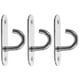 thumbnail image 1 of Resistance Band Wall Anchor Stainless Steel Wall Hook for 1Set Yoga Strap Fixing, 1 of 4