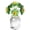 Green, variant on lanema Detailed Handmade Crystal Daisies 6 Blooms Collection Wonderful Decorative Objects for Current Houses