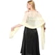 thumbnail image 3 of Chales y envolturas de gasa transparente para damas para vestidos de noche, bufanda suave, 3 of 5