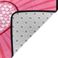thumbnail image 2 of DouZhe Pink Heart Love Rugs Doormat, Non-Slip Machine Washable Carpets Floor Door Mat , 36" x 24", 2 of 6