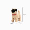 thumbnail image 3 of 2024 Robot Dog Toys Interactive Electronic Plush Puppy Sound Control Teddy Walk Bark With Music Touching Control Robotic Animal Pet, 3 of 5