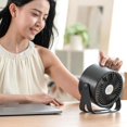 thumbnail image 4 of Portable Desk Fan With Strong Airflow Quiet Operation For Home Indoor Energy Efficient ABS Mini Fan For Personal Space, 4 of 6