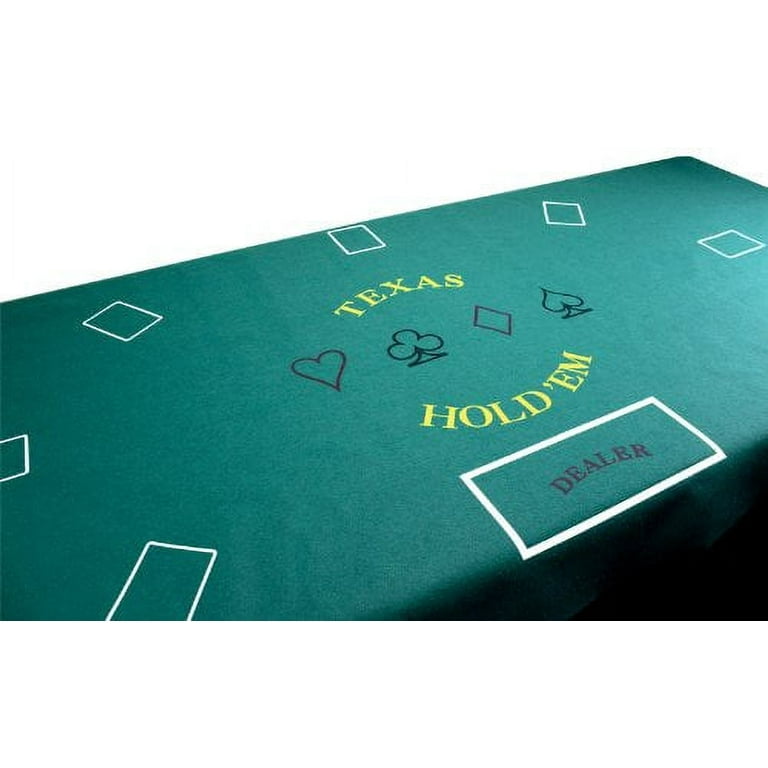 Baize Poker Layouts Tablecloth Texas Hold'em Waterproof Roulette