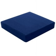 Carex Memory Foam Seat Cushion for Kitchens, Offices, Cars and Outdoors, Navy Blue