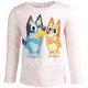 thumbnail image 2 of Camiseta de manga larga Bluey para niñas pequeñas paquete de 2 gris/rosa 4T, 2 of 7