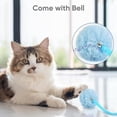 thumbnail image 3 of Cat Spring Toys, Self-play Hanging Stretchable Cat Spring With Bell, 3pcs Soft Plush Interactive Cat Toys Indoor, 3 of 5