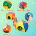 thumbnail image 3 of [ Set de Juguete YUEPET: Túnel y Cubo para Conejos, Tienda Plegable Arcoíris ], 3 of 7