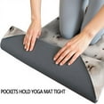 thumbnail image 3 of Shih Tzu Dog Hot Yoga Mat Towel Non Slip for Hot Yoga - Quick-Drying Yoga Mat Cover with 4 Corner Pockets with Travel Bag - Hot Yoga Towel Non Slip Grip Moisture Wicking Sweat 70"x26", 3 of 6