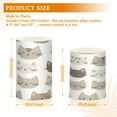 thumbnail image 6 of Yayeee Flameless Candles with Remote Flickering Battery Operated Multi Color Changing, Light Gray Cat Pattern, 6 of 7