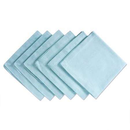 

6 Pcs Solid Color Cotton Table Mats Cotton Cloth Napkins Hotel Home Kitchen Tea Table Napkins Table Cloth Handmade Table Mats 51 X 51 Cm Solid Color