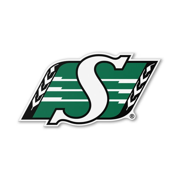 The Sports Vault Saskatchewan Roughriders 8" Aimant Pour Voiture 8 pouces