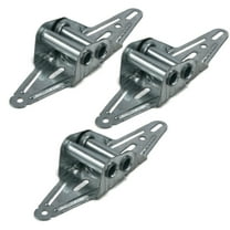 The ROP Shop (Pack of 3) Overhead Garage Door #2 Hinges, Narrow Body for Edge Panel Mounting