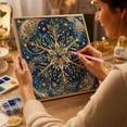 thumbnail image 4 of Christmas Pearl Art DIY Kit, DIY Ornament Painting Set, Pearl Art Holiday Decoration, Creative Home Wall Decor Craft Project, 4 of 7