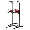 thumbnail image 4 of Power Tower Exercise Equioment Multi-Function Home Strength Training Tower Dip Stands Workout Station(Black Red), 4 of 8