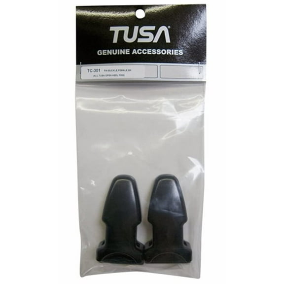TUSA Scuba Fin Buckles (Fin Buckle, Black)