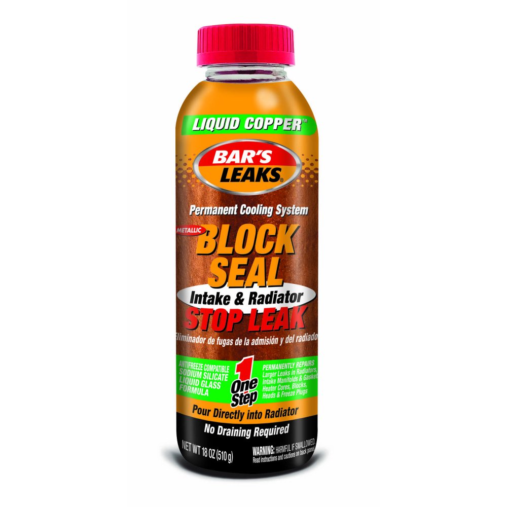 Bar's Leaks Block Seal Liquid Copper 18 oz
