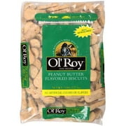 Ol' Roy Peanut Butter Flavored Biscuits Dog Treats, 5 Lb