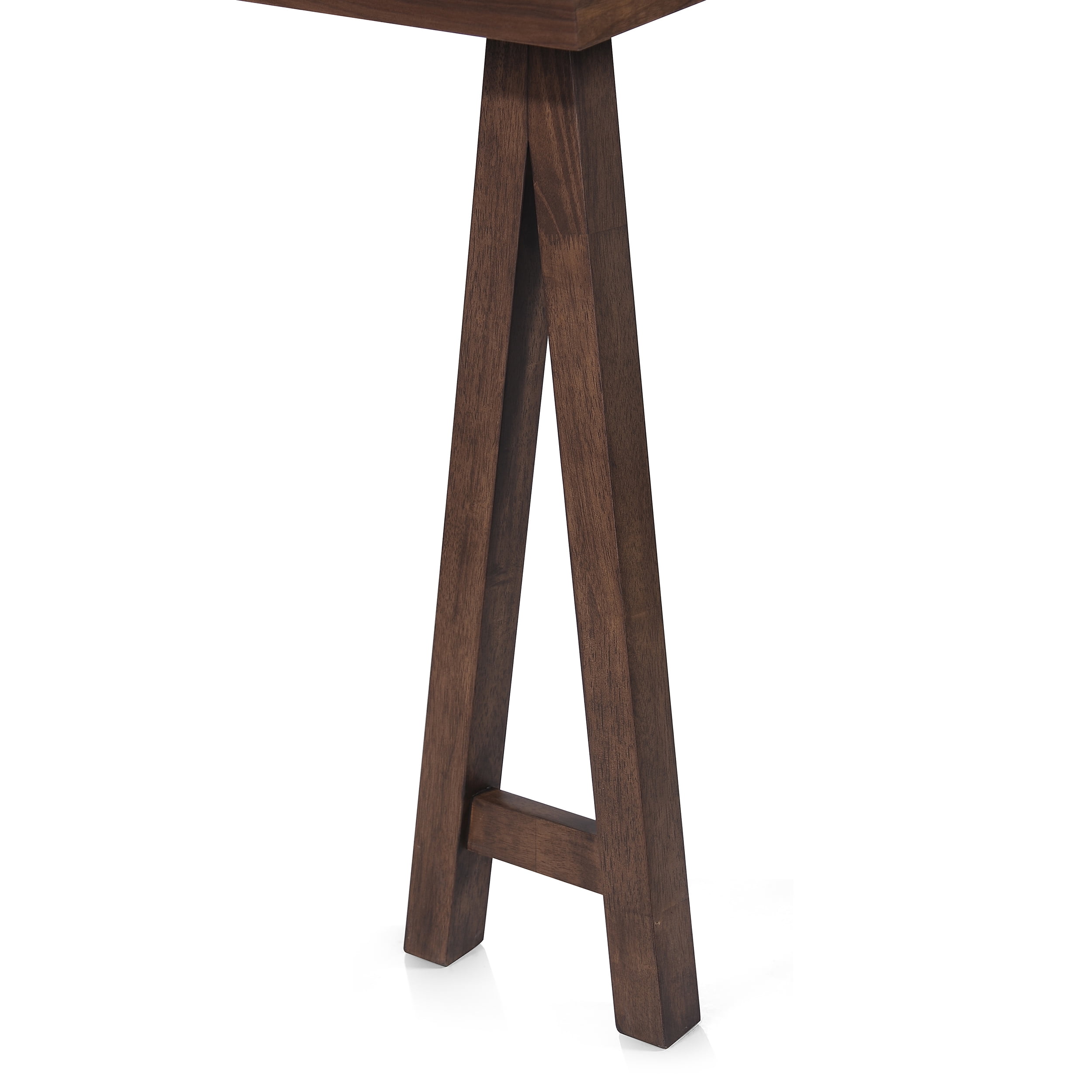 Noble House Montecito Modern Farmhouse Wood Dining Table, Natural Walnut