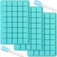 thumbnail image 1 of 40 Cavities Square Silicone Mould, For Making Chocolate Candy, Ice Cube Tray Gift, 1 of 5