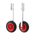 thumbnail image 4 of jinwen 2 Pieces Boat Launching Wheels for Rubber Boats Kayaks Inflatable Boats Right Angle, 4 of 9