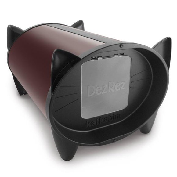 Brinsea Products KKZB KatKabin DezRez Outdoor Cat House, Chocolate Brown