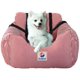 thumbnail image 1 of Sillas de coche para perros, aptas para perros de menos de 16 kg, cama para perros con bolsa de almacenamiento y arnés de coche para perros, extraíble y limpia, más segura y cómoda para viajar (rojo) brillar Electrónica, 1 of 5