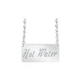 thumbnail image 1 of Cal Mil 618-3 Urn Chain Sign Hot Water - Silver, 1 of 1