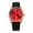 Red, variant on Luxury Half Iced Out Moissanite Watch, Rubber Strap Automatic Mechanical Wristwatch with Miyota 8215 Movemen