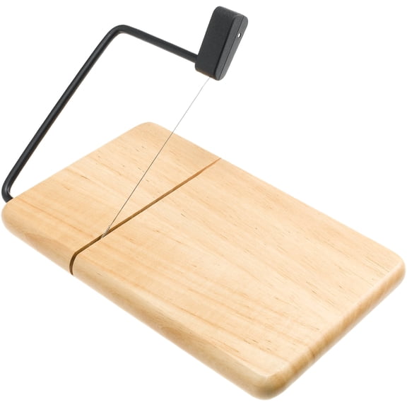 Prodyne Thick Cheese Slicer, 9 ½" x 6" x ⅞", Beechwood