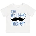 thumbnail image 3 of Inktastic I'm the Little Mister with Mustache Boys Toddler T-Shirt, 3 of 5