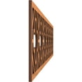thumbnail image 3 of Ekena Millwork 46 3/4"W x 10"H x 3/8"T Hazelton Fretwork Moulding, Cherry, 3 of 13