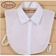 thumbnail image 1 of Cuello falso blusa extraíble cuello inserto mujeres Afortunado Sencillez, 1 of 5
