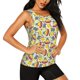 thumbnail image 2 of Fotbe Hippopotamus Blusas Sin Mangas para Mujer – Estilo Casual, Corte Suelto, Slim-Fit, Cuello Redondo Deportivo, Tops de Verano para Gimnasio y Yoga-Small, 2 of 7
