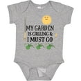 thumbnail image 3 of Inktastic Gardening Funny Garden is Calling Boys or Girls Baby Bodysuit, 3 of 5