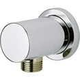 thumbnail image 2 of GROHE 26635000 Rainshower Shower Wall Union, Starlight Chrome, 2 of 2