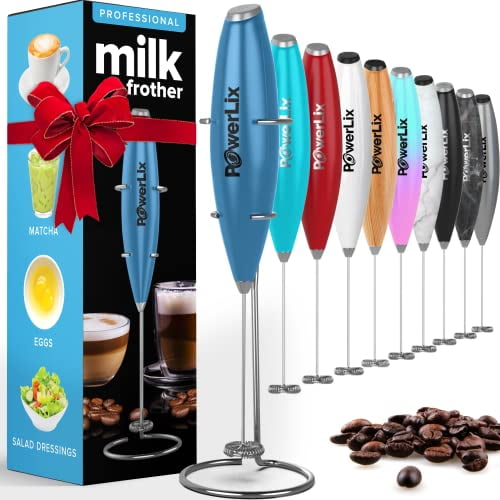 Batidora de Leche PowerLix Deluxe Azul Claro